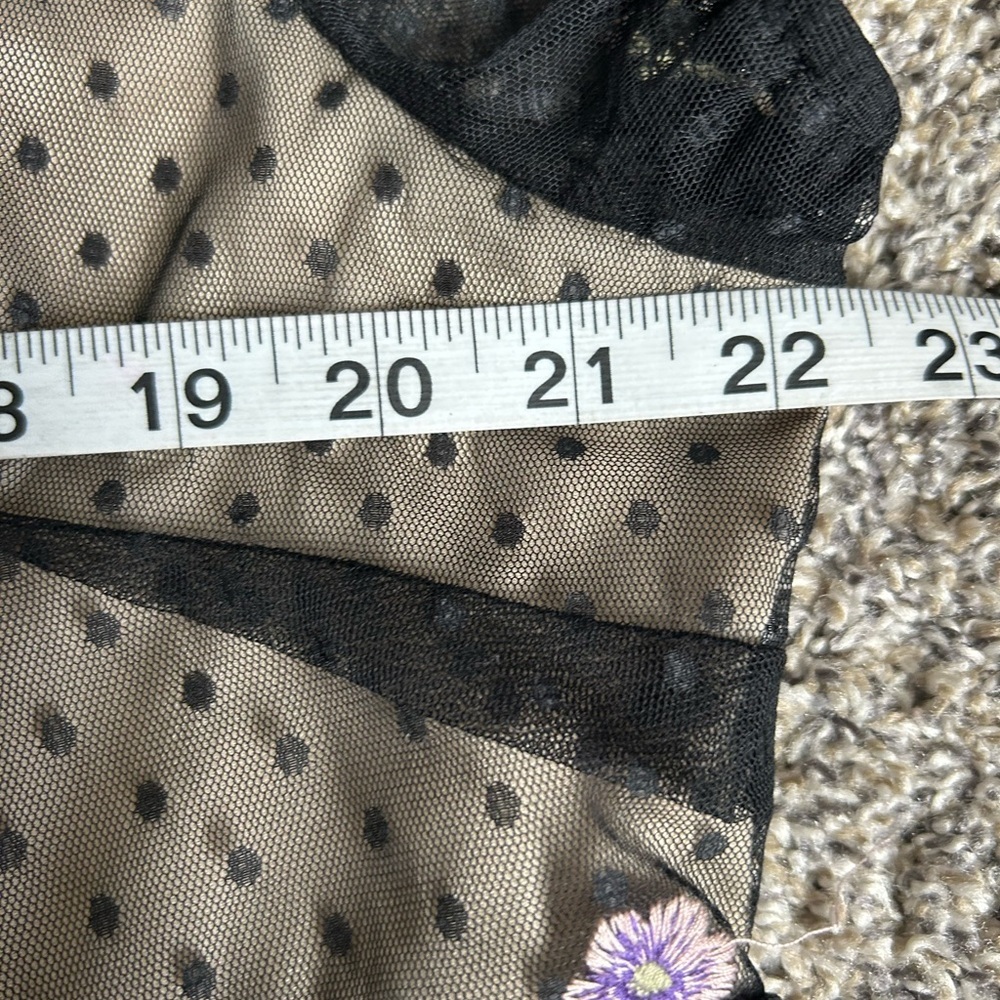 Sugarfox A California Company like new Babydoll Dress size L-XL - Picture 8 of 9